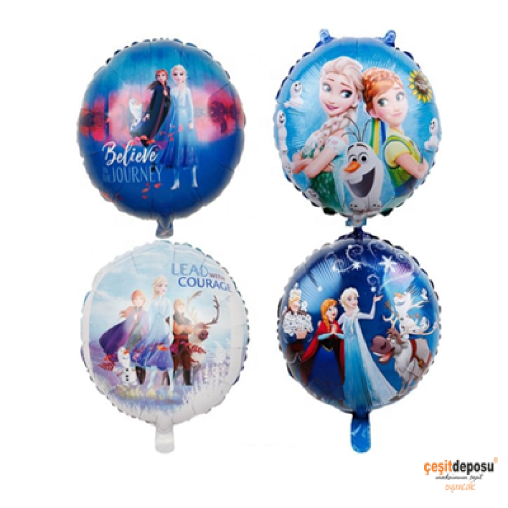 Folyo Balon Karakter Desenli 50li 