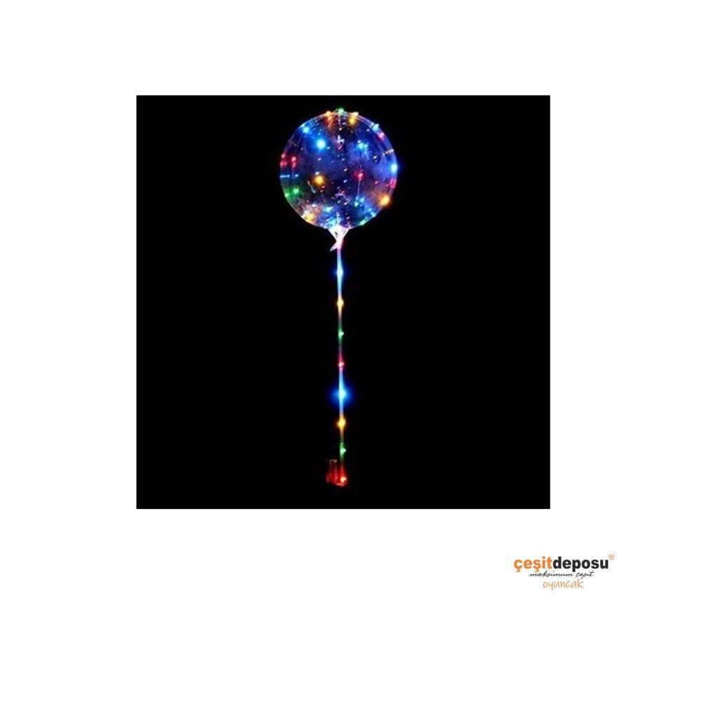 Işıklı Balon Pil Dahil Komple Set İthal