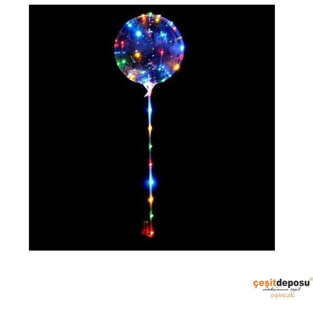 Işıklı Balon Pil Dahil Komple Set İthal