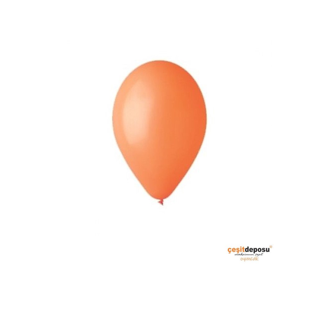 Balon Gemar Turuncu 10inch 100lü