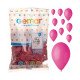 Balon Gemar Fushsia 10inch 100lü