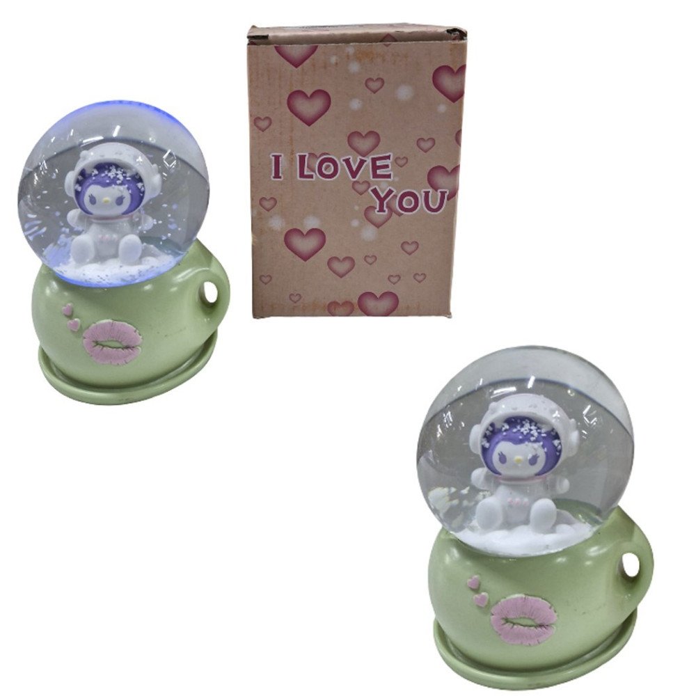 Kar Küresi 201E Serisi Küçük Boy Pilli Işıklı