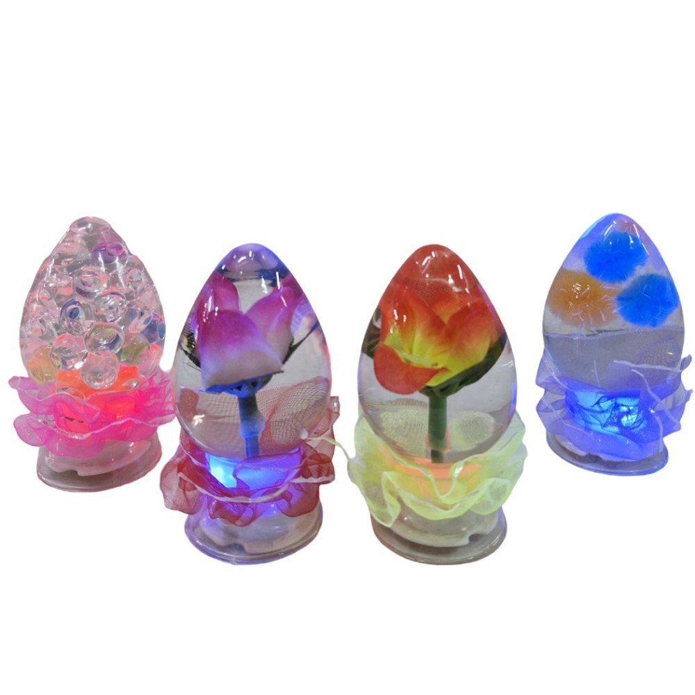 Sulu 14C Küre Karışık Desenli Işıklı 12li