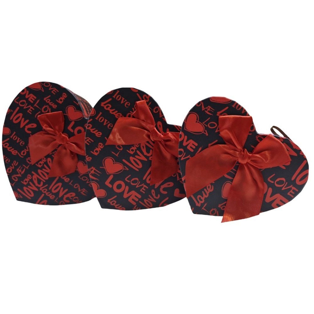 Kalpli K8610 Love Hediye Kutusu 3lü