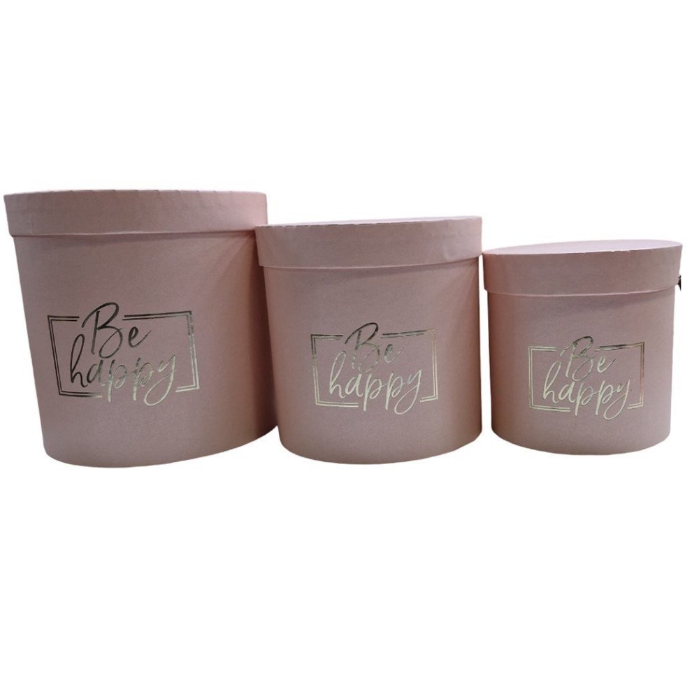 Yuvarlak K8597 Hediye Kutusu 3lü