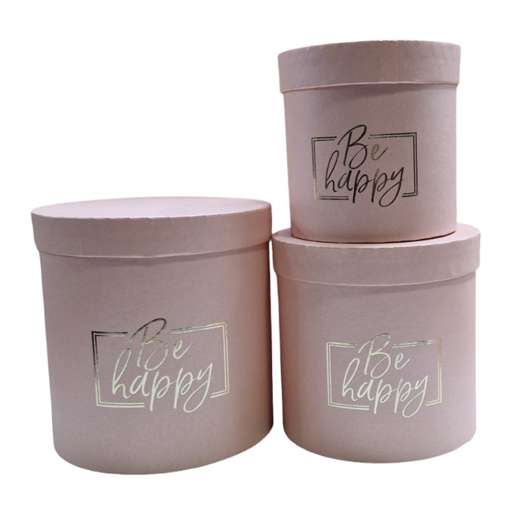 Yuvarlak K8597 Hediye Kutusu 3lü