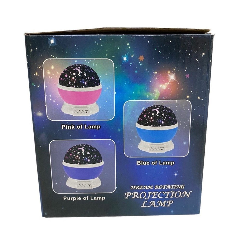 Kutulu Bent205 Yıldızlı Projeksiyon Gece lambası 