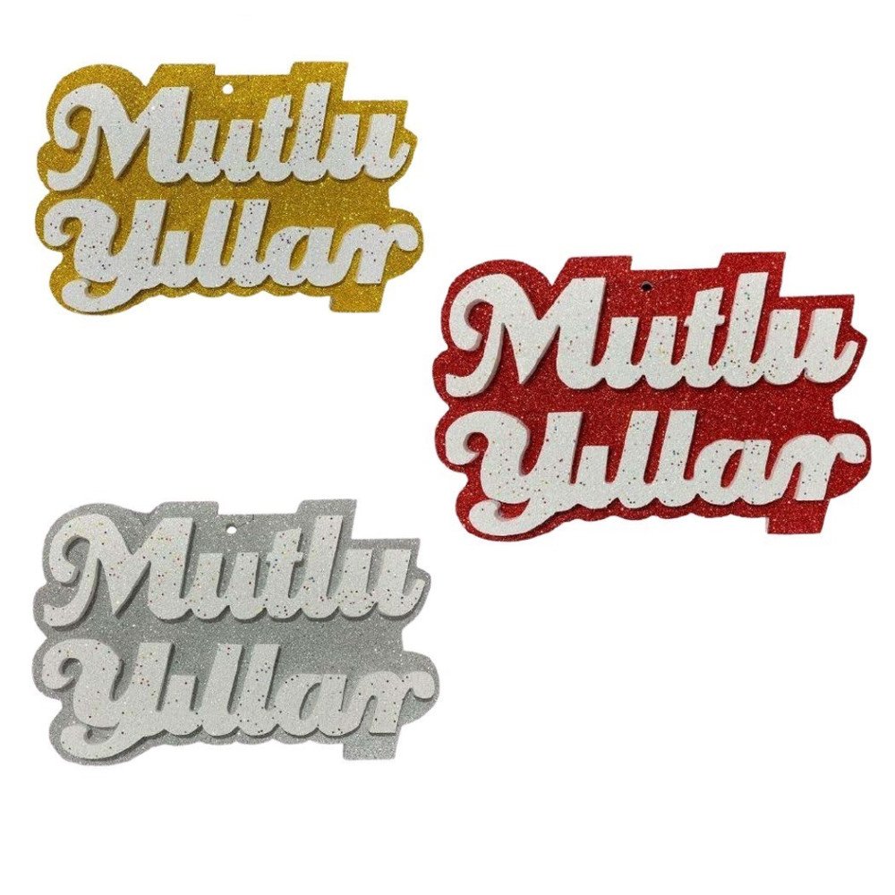 Mutlu Yıllar ADG6465 Strafor Yazı By Boy