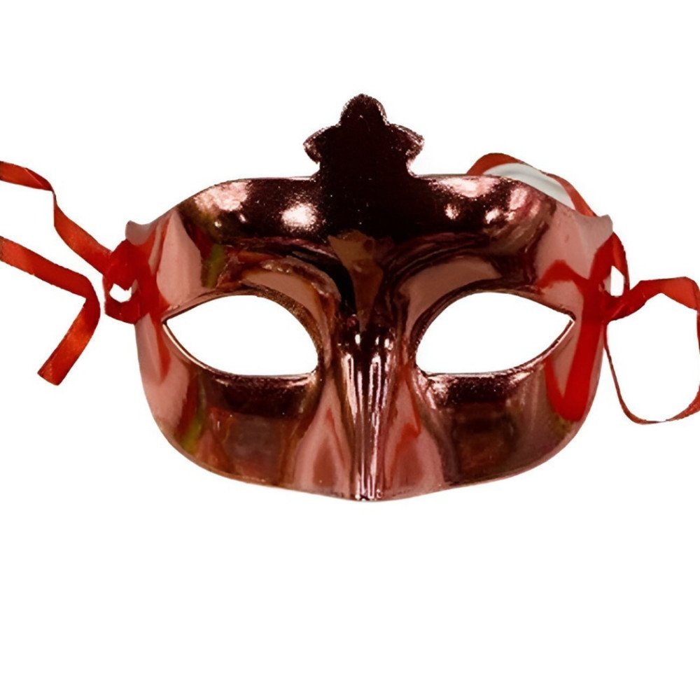 Poşette SC11 Yılbaşı Maske Düz Renk 12li