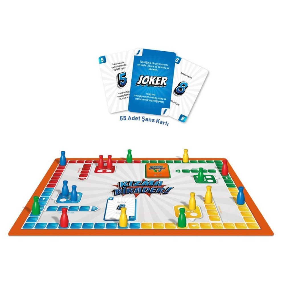 Kızma Birader 0059 Lüks Kutulu Oyun Seti