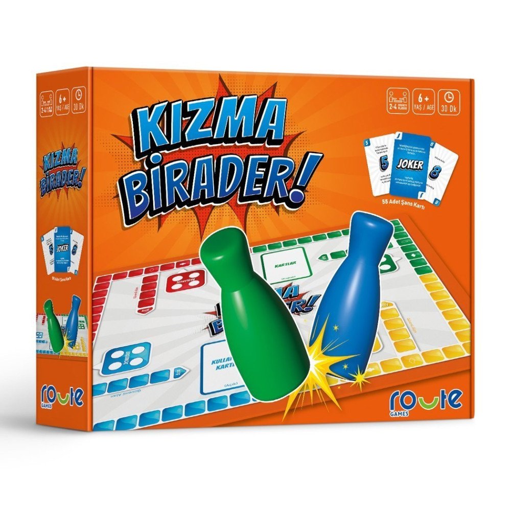 Kızma Birader 0059 Lüks Kutulu Oyun Seti