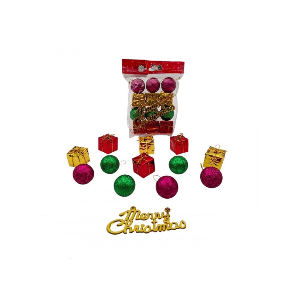 Poşette 25041452 By. Karışık Yılbaşı Süsü 