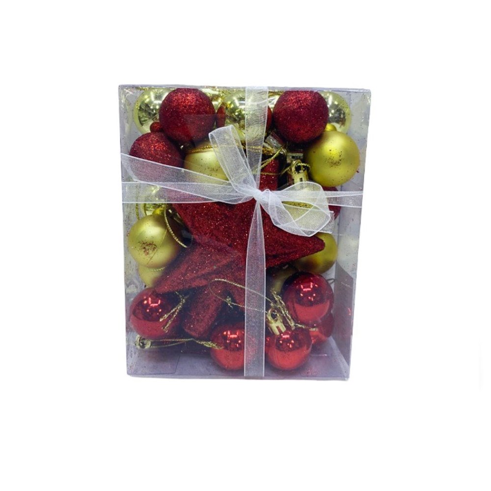 Kutuda 2504804 Yıldızlı Yılbaşı Süsü 30lu