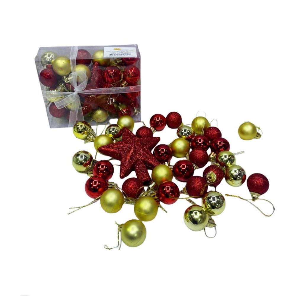 Kutuda 2504804 Yıldızlı Yılbaşı Süsü 30lu