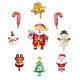 Yılbaşı 4899 Noel 9lu Folyo Balon 40cm