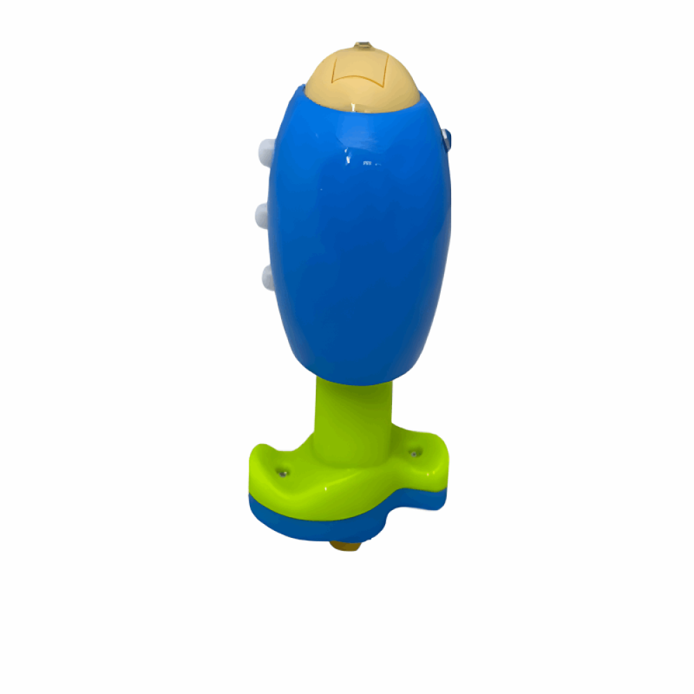 Pilli 381-374 Işıklı Sesli Yumurta Topaç Renkli