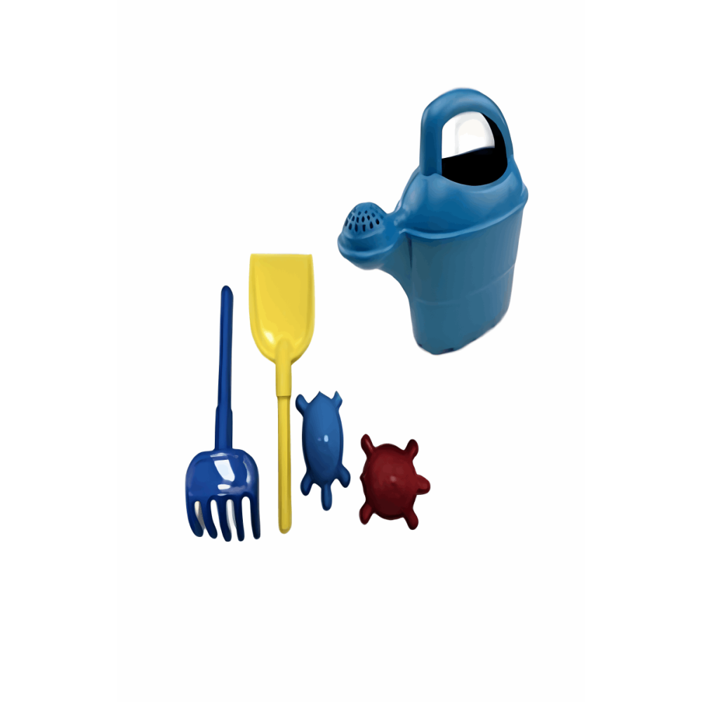 Fileli 6500 İbrik Tırmık Kürek Seti 5pcs