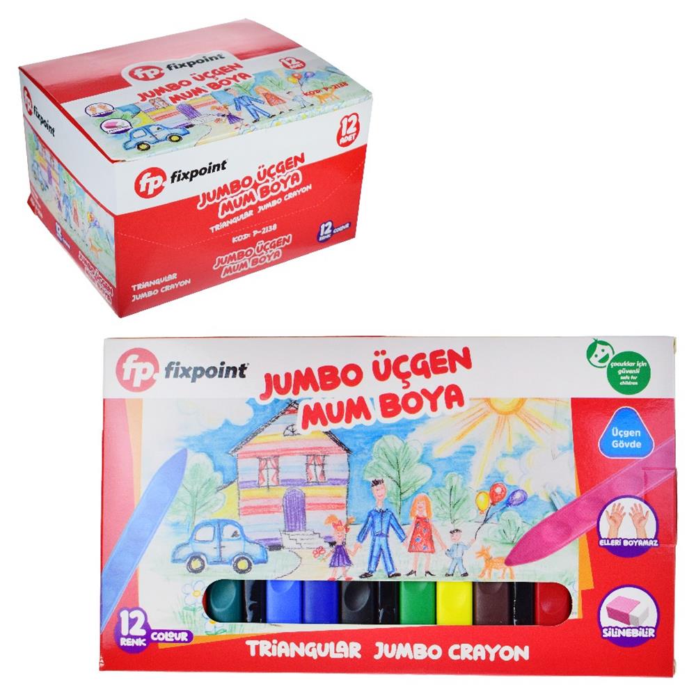 FİXPOİNT JUMBO ÜÇGEN MUMBOYA P-2138*12