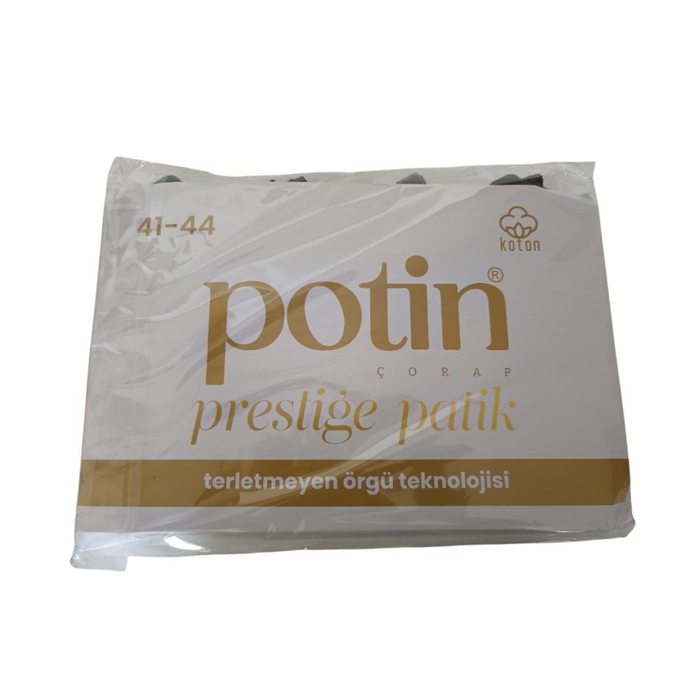 POTİN PRESTİJ PATİK ÇORAP *12ÇİFT