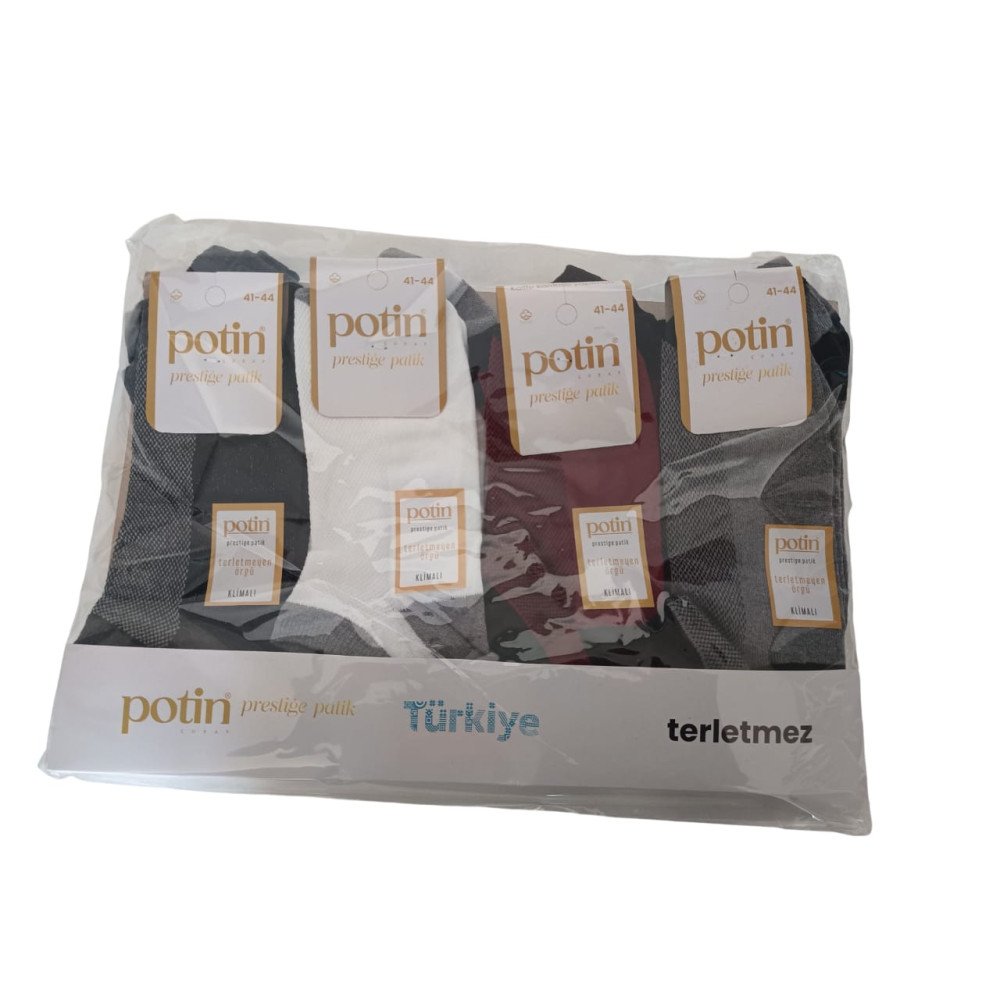 POTİN PRESTİJ PATİK ÇORAP *12ÇİFT