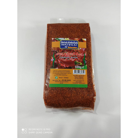 Mutlu Baharat Pul Biber 500Gr