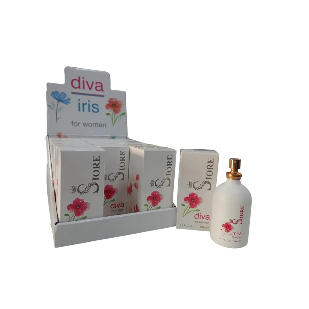 Siore Bayan Diva Parfüm 100Ml x 11 Adet + Tester Hediyeli Siore Bayan Diva Parfüm 100Ml x 11 Adet + Tester Hediyeli