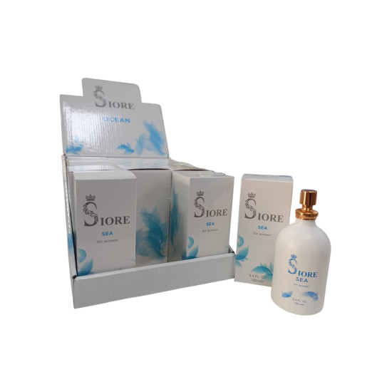 Siore Bayan Sea Parfüm 100Ml x 11 Adet + Tester Hediyeli