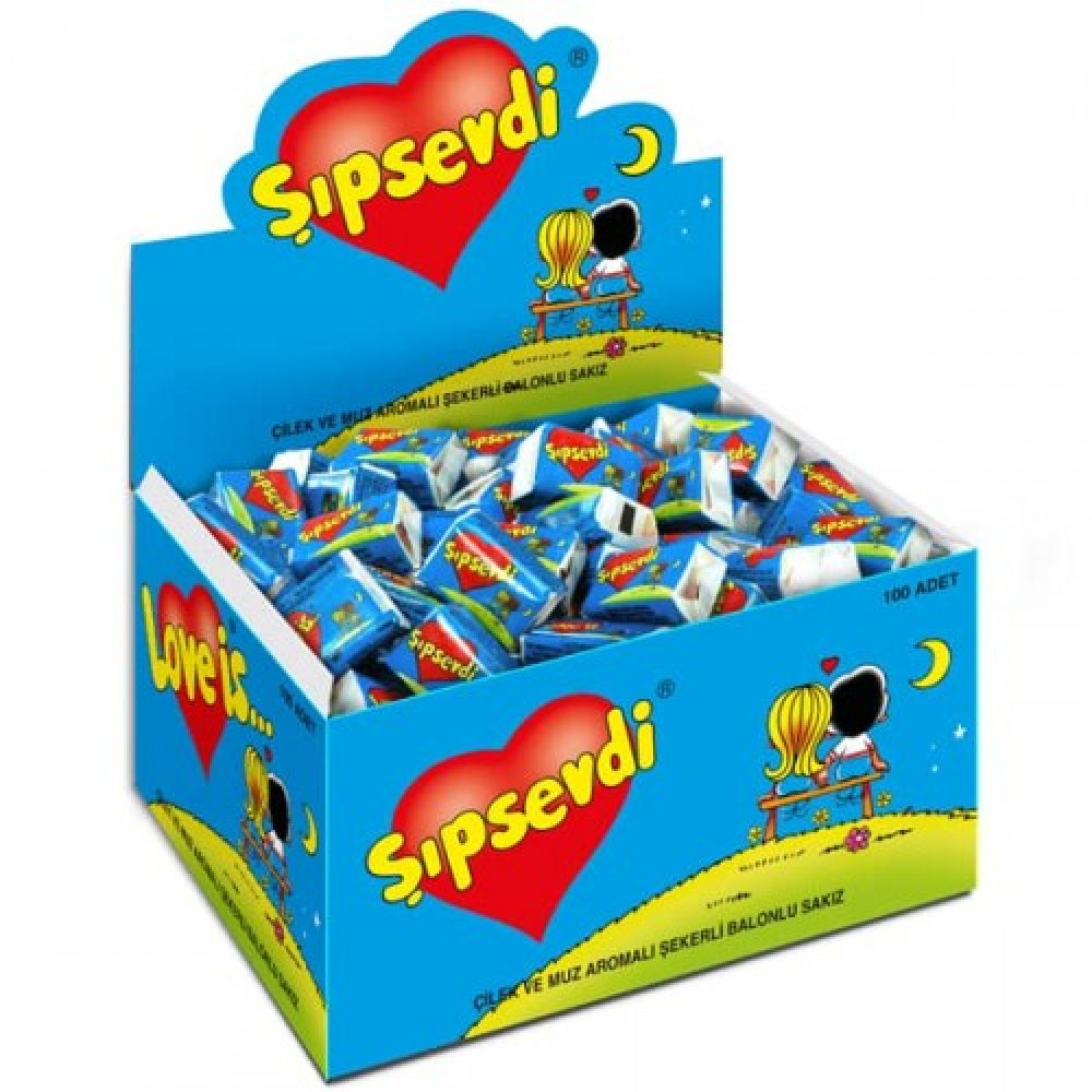 Şıpsevdi Sakız Mavi *100Ad