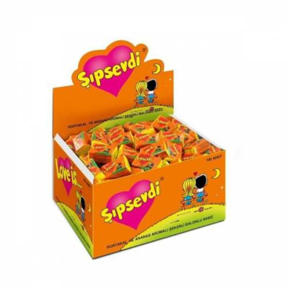 Şıpsevdi Sakız Turuncu *100Ad