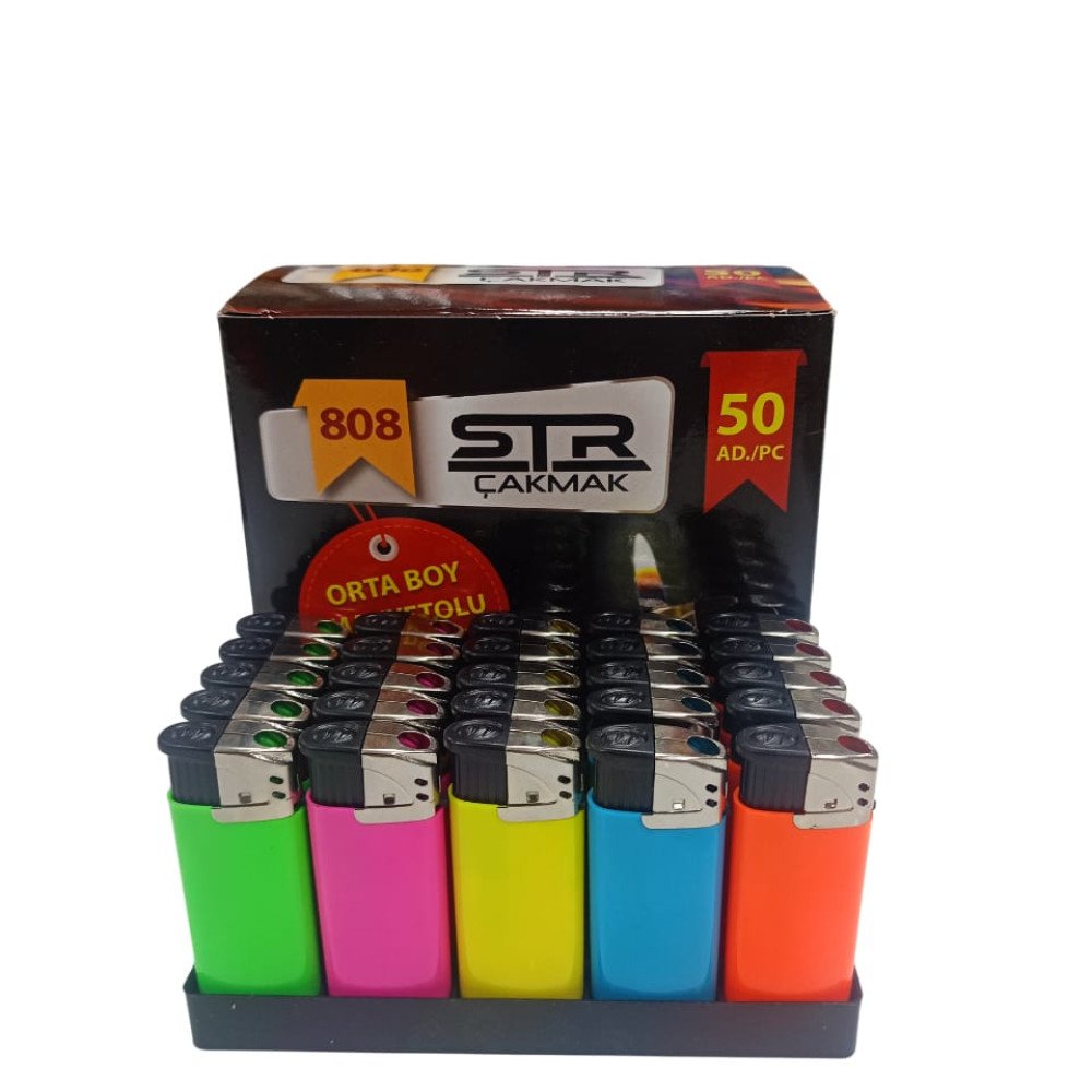 STR Manyetollü Çakmak X 50 Adet