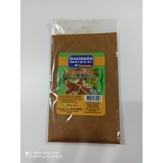 Mutlu Baharat Tarçın 20Gr X 20 Paket