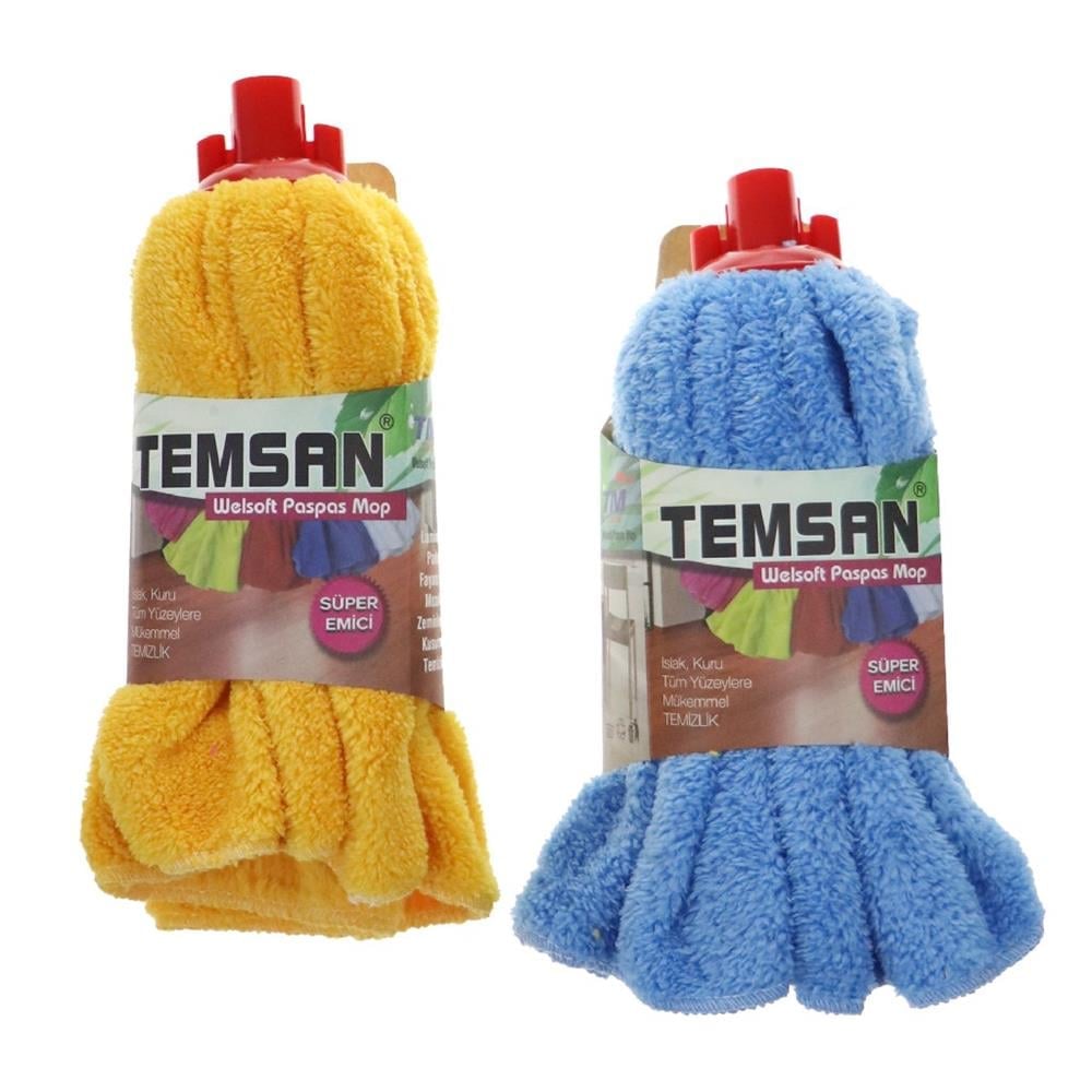 TEMSAN DÜZ MOP – YEDEK MOP BAŞLIĞI (SÜPER EMİCİ) TM-076
