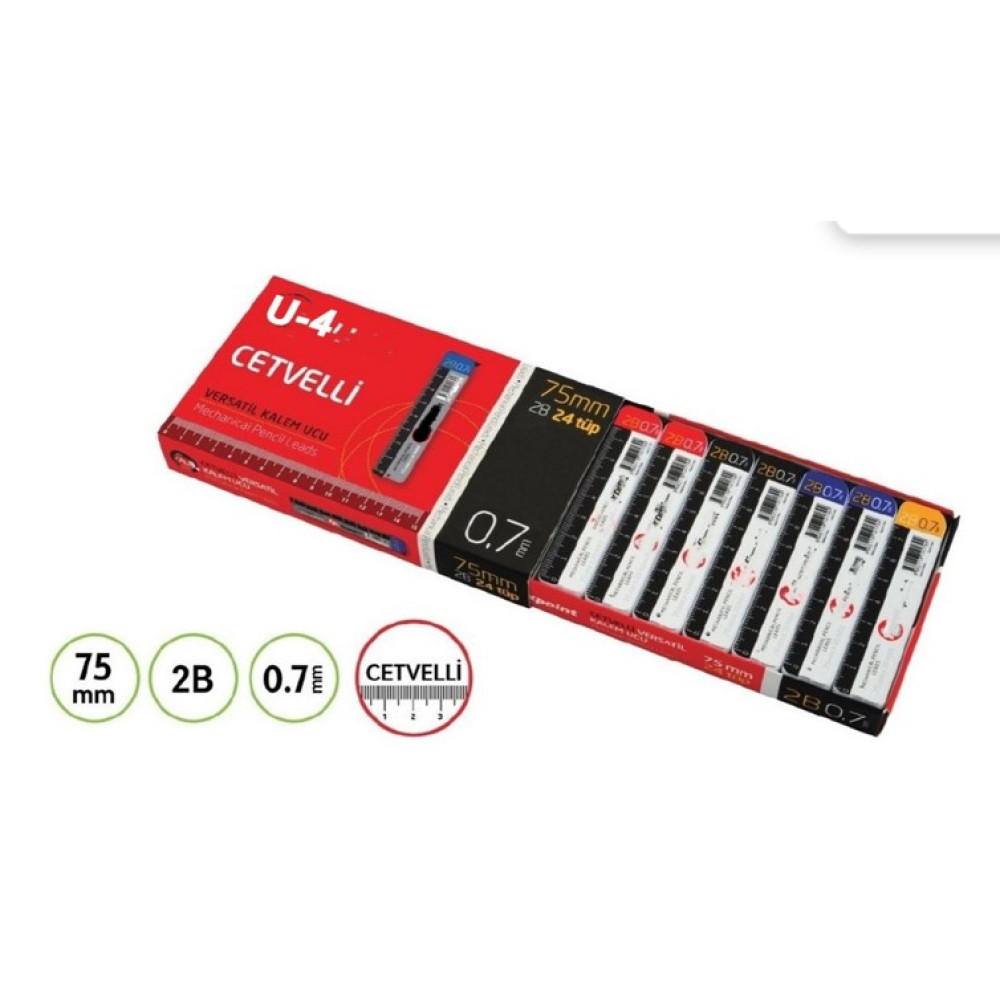 U4-609 CETVELLİ VERSATİL KALEM UCU U4-609 CETVELLİ VERSATİL KALEM UCU