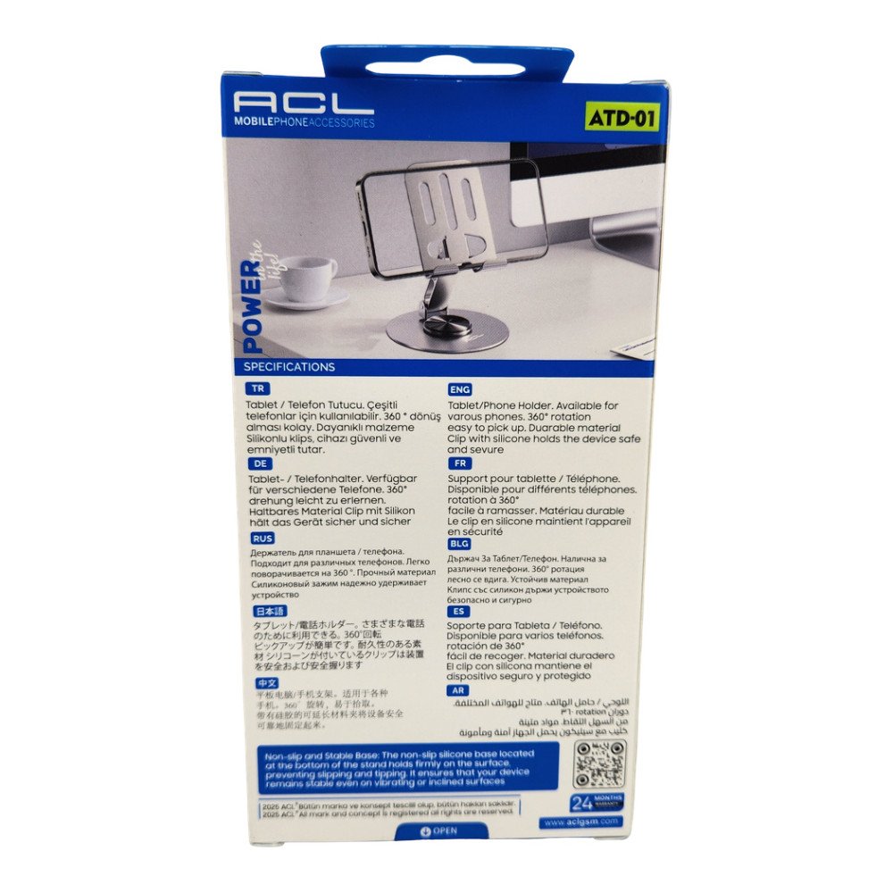 ACL Metal Telefon Standı ATD-01