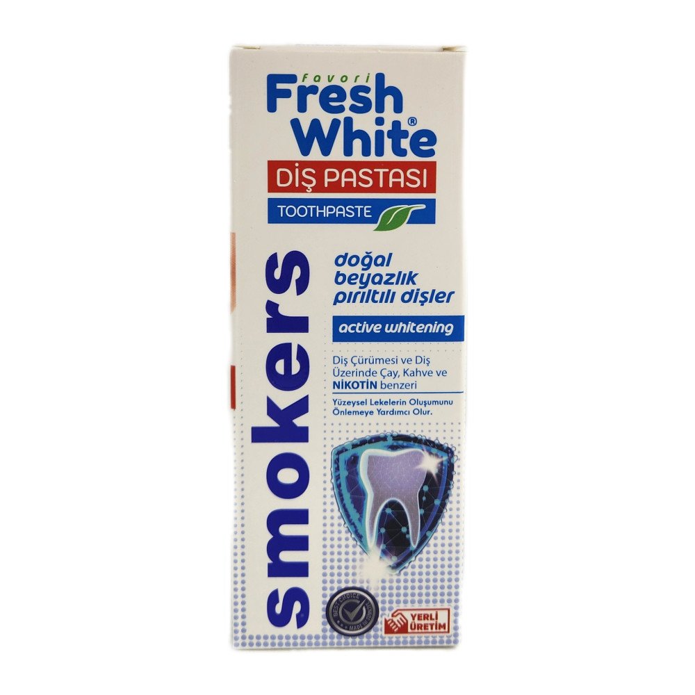 Fresh White Smokers Diş Pastası 90g x 12 Adet