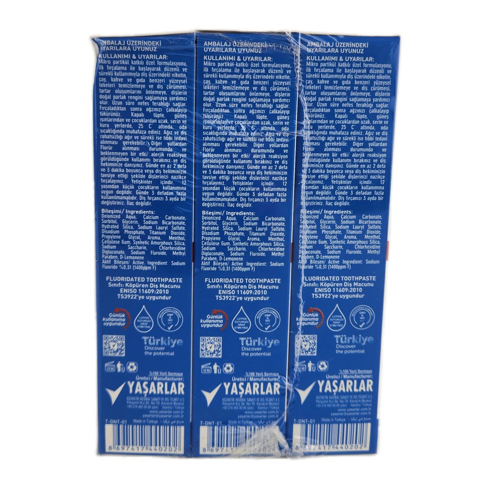 Fresh White Dentish Formula White Mikro Diş Macunu 75ml  X 12 Adet Fresh White Dentish Formula White Mikro Diş Macunu 75ml  X 12 Adet