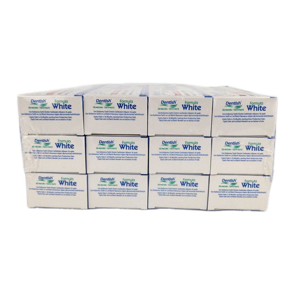 Fresh White Dentish Formula White Mikro Diş Macunu 75ml  X 12 Adet Fresh White Dentish Formula White Mikro Diş Macunu 75ml  X 12 Adet