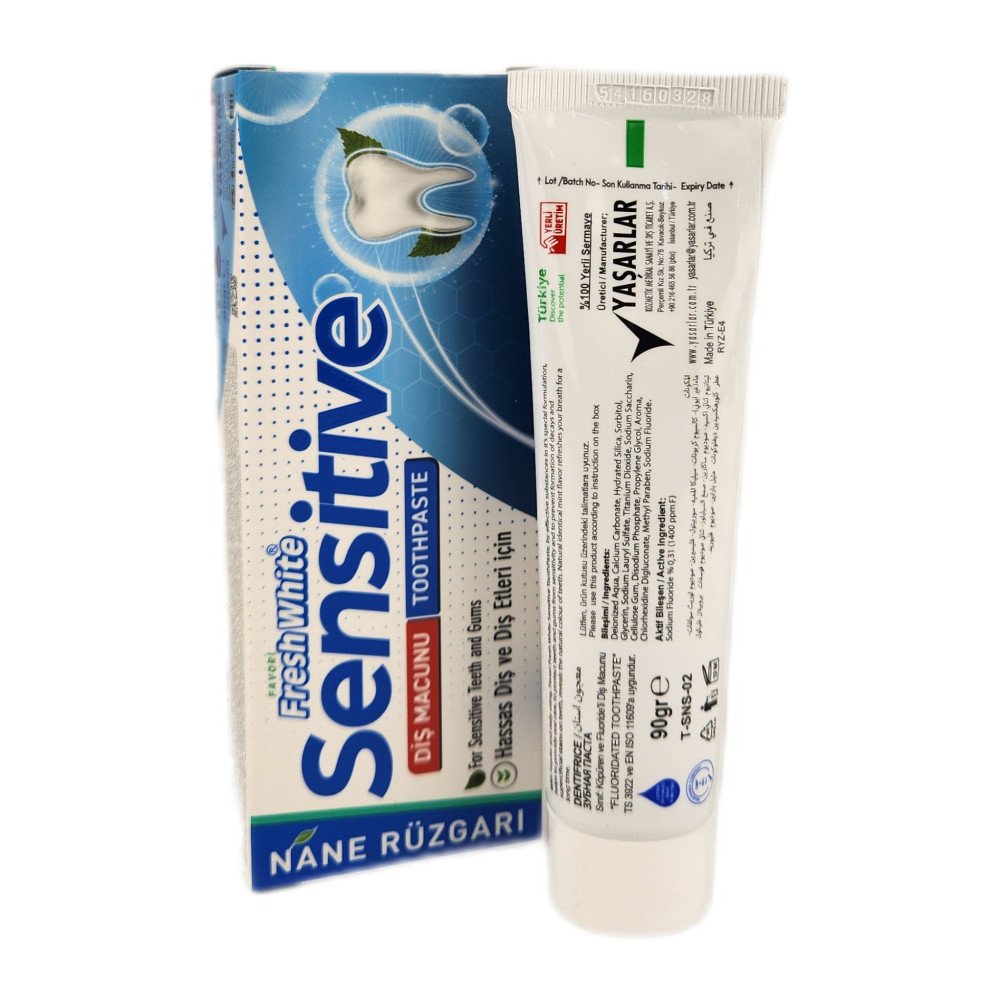 Fresh White Sensitive Hassas Dişler Naneli Diş Macunu 75ml x 12 Adet Fresh White Sensitive Hassas Dişler Naneli Diş Macunu 75ml x 12 Adet