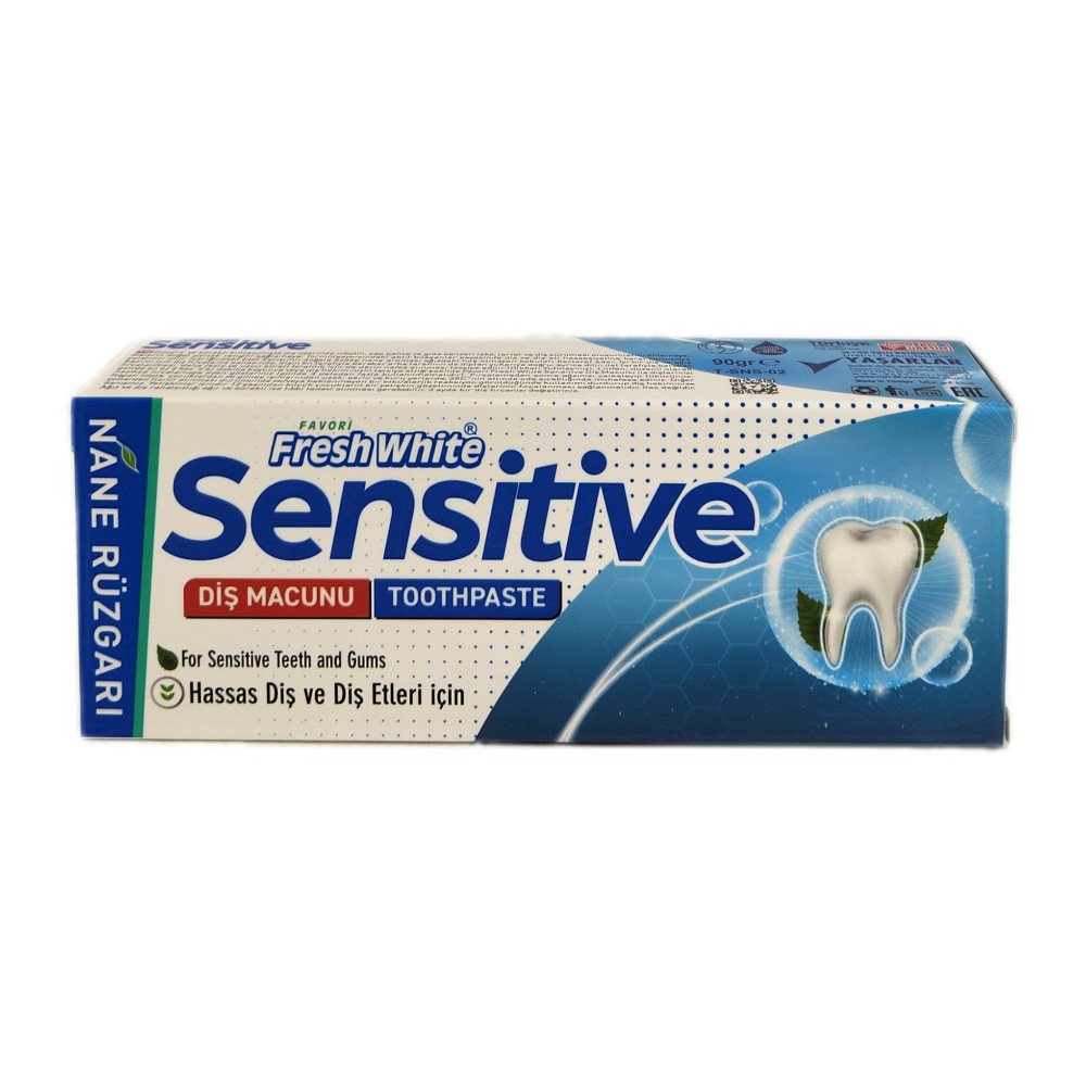 Fresh White Sensitive Hassas Dişler Naneli Diş Macunu 75ml x 12 Adet Fresh White Sensitive Hassas Dişler Naneli Diş Macunu 75ml x 12 Adet