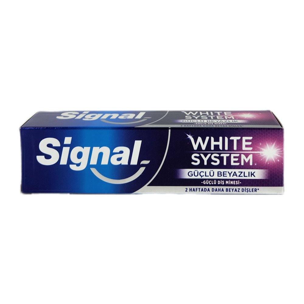 Signal White System Güçlü Beyazlık Diş Macunu 75 ml x 12 Adet Signal White System Güçlü Beyazlık Diş Macunu 75 ml x 12 Adet