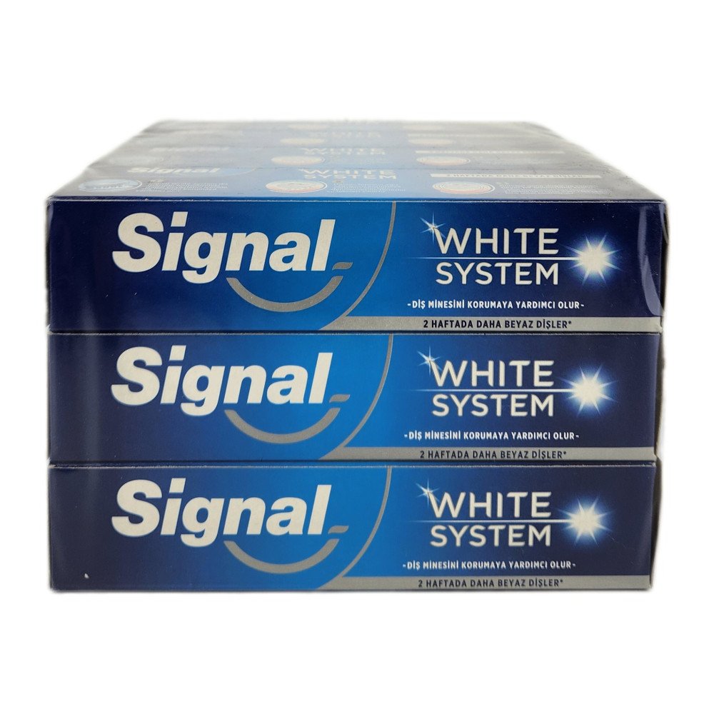 Signal White System Beyazlatıcı Diş Macunu 75 ml x 12 Adet Signal White System Beyazlatıcı Diş Macunu 75 ml x 12 Adet