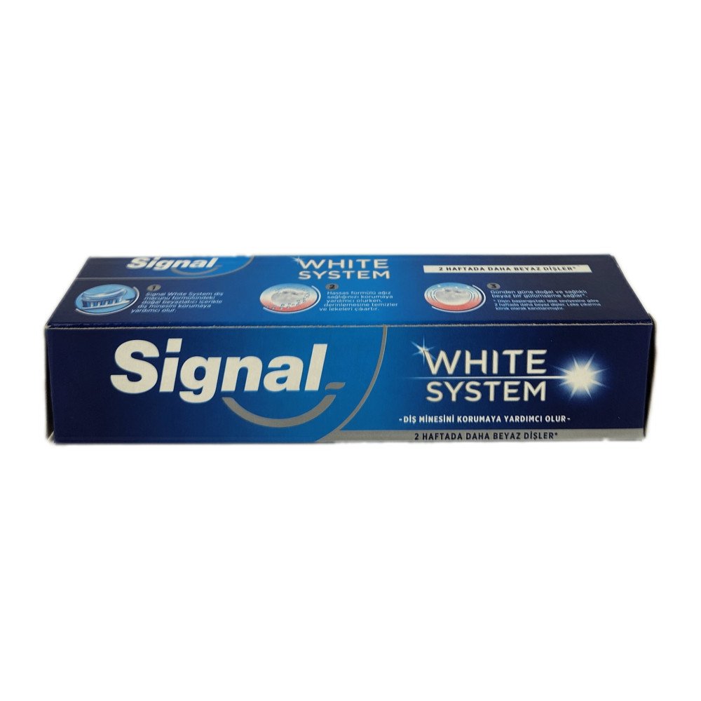 Signal White System Beyazlatıcı Diş Macunu 75 ml x 12 Adet Signal White System Beyazlatıcı Diş Macunu 75 ml x 12 Adet