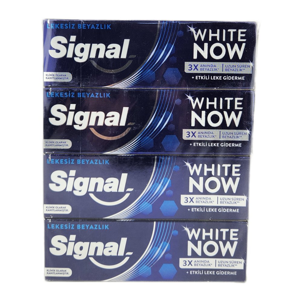 Signal White Now Lekesiz Beyazlık Diş Macunu 50ml  x 12 Adet