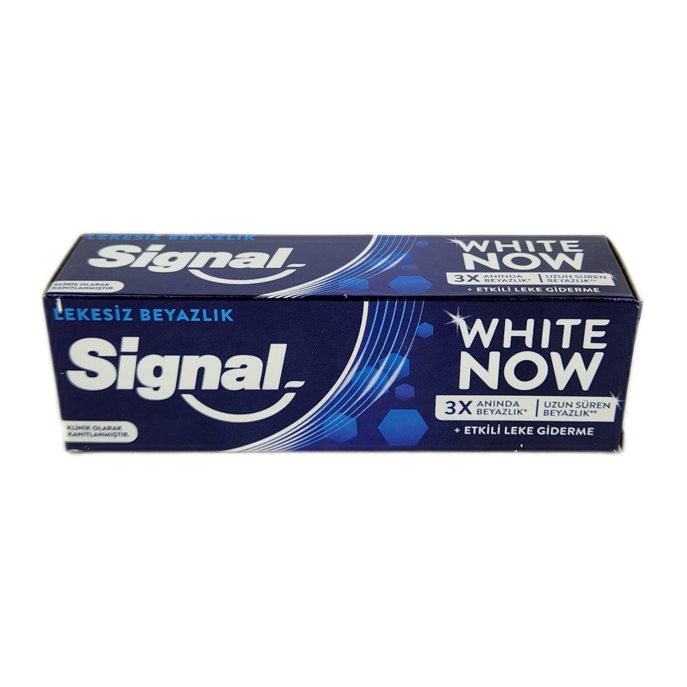 Signal White Now Lekesiz Beyazlık Diş Macunu 50ml  x 12 Adet