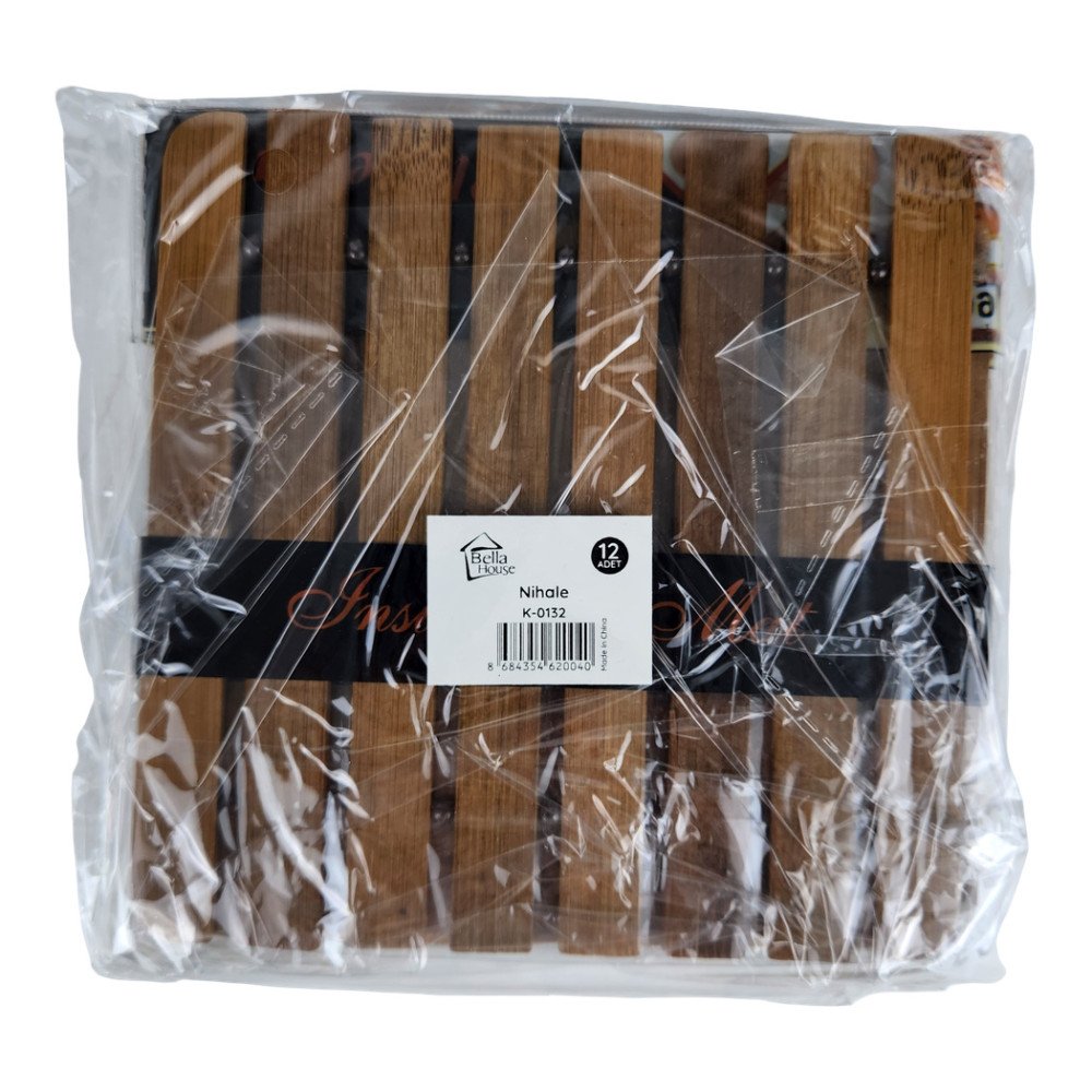 Bella House Bambu Nihale X 12 Adet K-0132