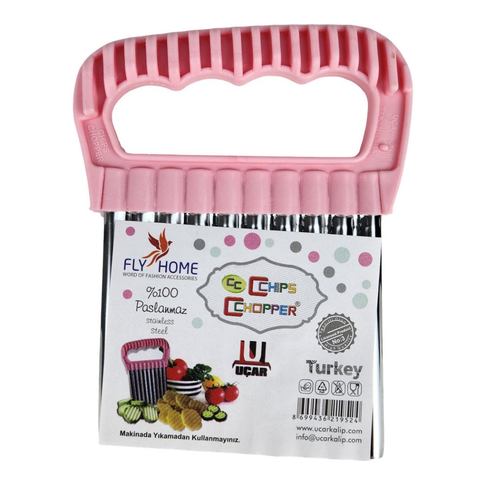 Fly Home Kulplu Çips Dilimleyici