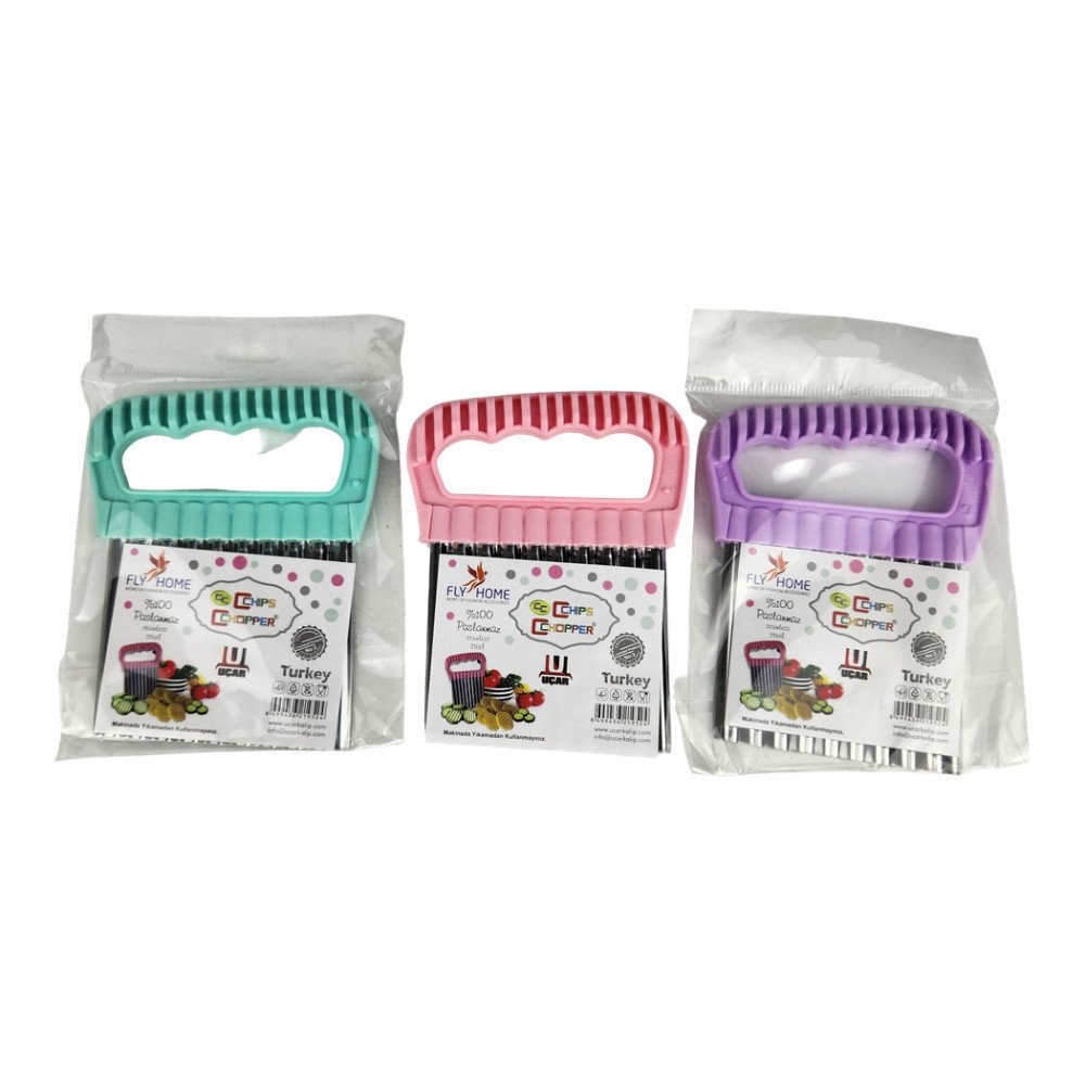 Fly Home Kulplu Çips Dilimleyici