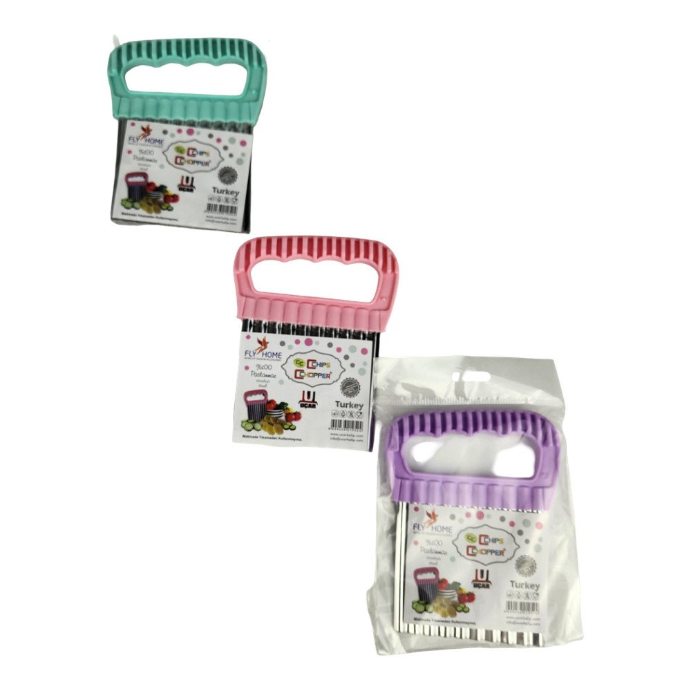 Fly Home Kulplu Çips Dilimleyici