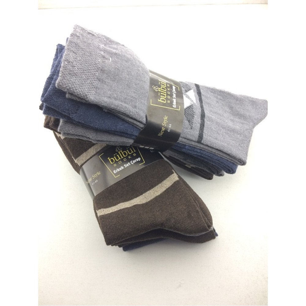 Bülbül 5Li Erkek Çorap (5Çift)