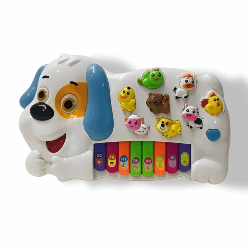 Pilli CNL2223 Sesli Piyano Hayvan Köpek Pilli CNL2223 Sesli Piyano Hayvan Köpek